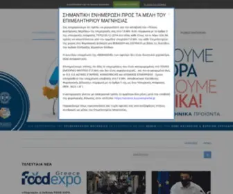 CCI-Magnesia.gr(Portal Επιμελητηρίου Μαγνησίας) Screenshot