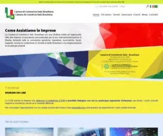 CCib.it(Camera di Commercio Italo Brasiliana) Screenshot