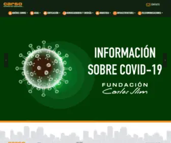 CCicsa.com.mx(Carso Infraestructura y Construcción) Screenshot