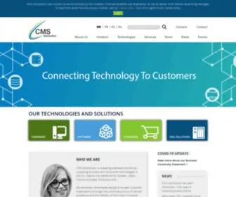CCidistribution.co.uk(About CMS Distribution) Screenshot