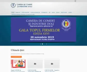 CCidj.ro(Camera de Comert si Industrie a judetului Dolj) Screenshot