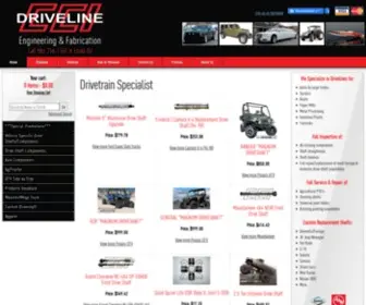 CCidriveline.com(CCI Custom Driveshaft Shop for Quality Driveshafts and Driveline Parts) Screenshot