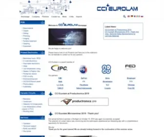 CCieurolam.com(CCI Eurolam) Screenshot