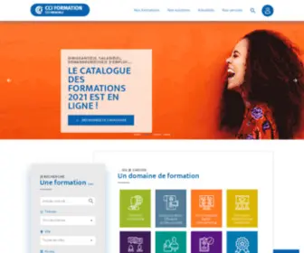 CCiformation-Grenoble.fr(Organisme de formation professionnelle) Screenshot