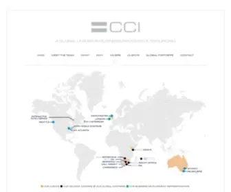 CCiGlobal.com(CCI Global) Screenshot