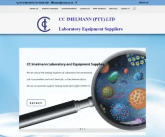 CCimelmann.co.za(CC Imelmann (Pty) Ltd) Screenshot