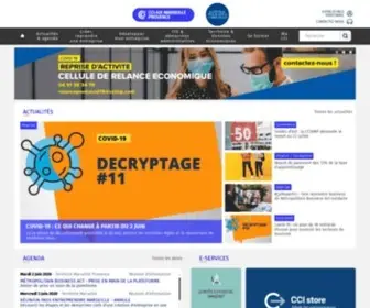 CCimp.com(CCI Marseille Provence) Screenshot