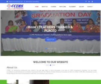 CCimsmontessori.com(CCIMS International Montessori Institute) Screenshot