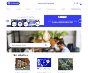 CCinordisere.fr(CCI Nord Isère) Screenshot