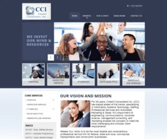 CCione.com(CCI Professional Services) Screenshot