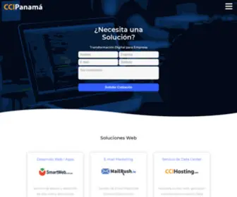CCipanama.com(Especialista en Soluciones Tecnológicas y Comunicación) Screenshot