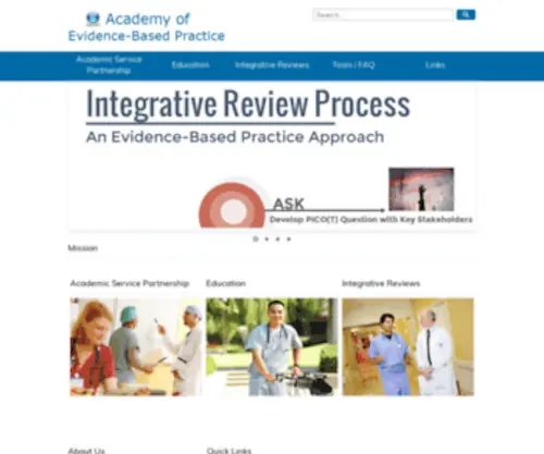 CCires.org(Academy of Evidence) Screenshot