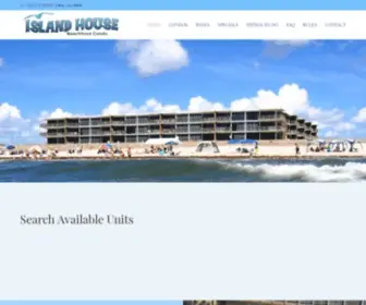 CCislandhouse.com(Island House Beachfront Condo) Screenshot