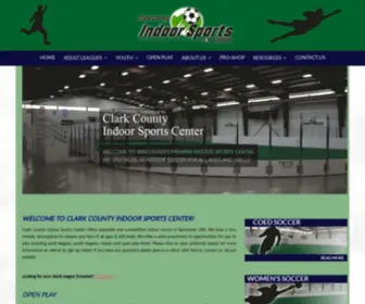 CCisoccer.com(Clarkcountyindoorsports) Screenshot