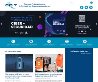 CCit.org.co(Cámara Colombiana de Informática y Telecomunicaciones) Screenshot