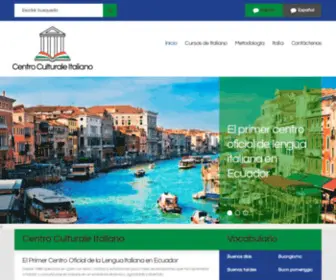 CCitaliano.com(Centro Culturale Italiano) Screenshot