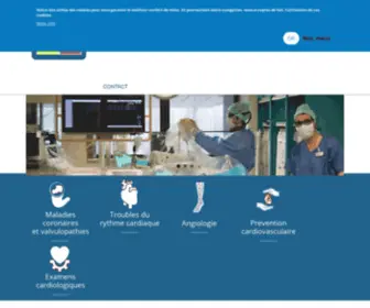 CCJJ.fr(Centre Cardiovasculaire Jean Jaurès à Lyon 8) Screenshot