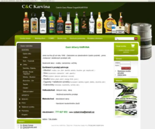 CCkarvina.cz(Cash & Carry KARVINA) Screenshot