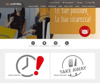 CClacartiera.it(La Cartiera Pompei) Screenshot