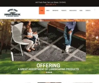 CClandscapeproducts.com(Central Coast Landscape Products) Screenshot