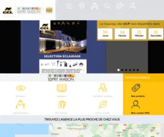 CCL.fr(Spécialiste dans la distribution produits pour le bâtiment) Screenshot