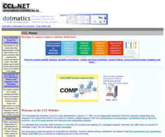 CCL.net(CCL Home) Screenshot