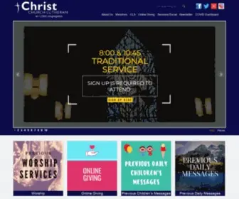 CCLphoenix.org(Christ Church Lutheran) Screenshot