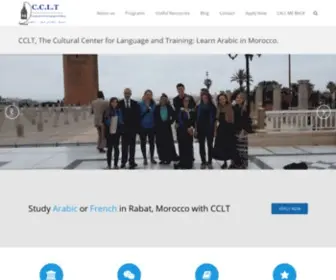 CCLtmorocco.com(Study Arabic in Rabat) Screenshot