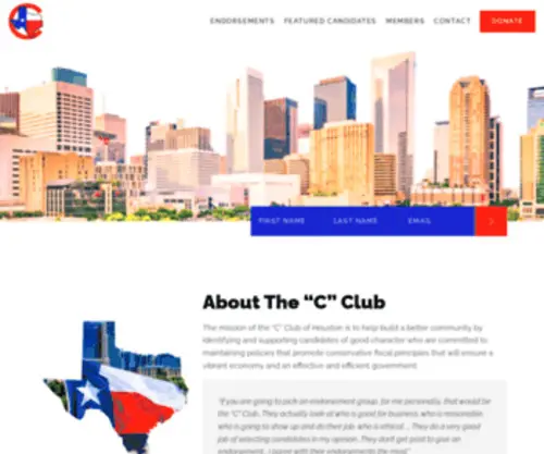 CClub.org(The "C" Club) Screenshot