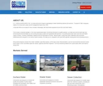 CCLYNCH.com(Sales & service Environmental industry) Screenshot