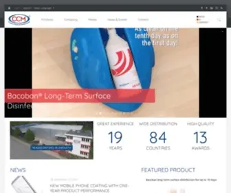CCM-Liquid-Glass.com(CCM GmbH) Screenshot