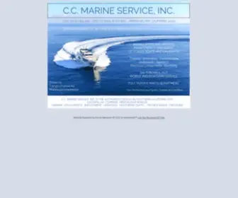 CCmarine.biz(Marine Service) Screenshot