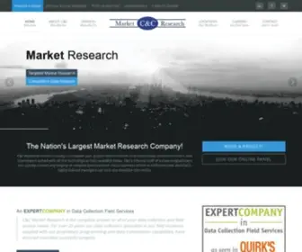 CCmarketresearch.com(The Nation's Largest Market Research Company) Screenshot