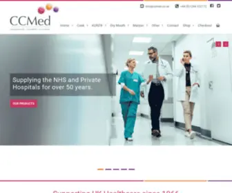 CCmed.co.uk(Home) Screenshot