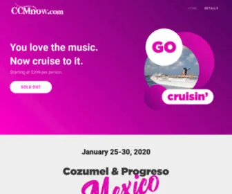 CCmnow.com(Christian Country Music) Screenshot