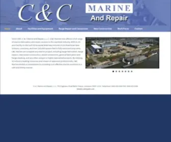 CCmrepair.com(C & C Marine And Repair Shipyard) Screenshot