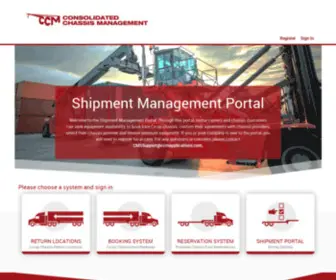 CCMshipments.com(Shipment Management) Screenshot