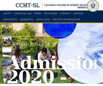 CCMTSL.com(Canadian College of Modern Technology) Screenshot