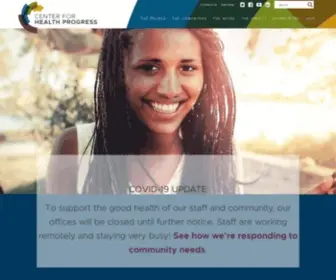 CCmu.org(Center for Health Progress) Screenshot