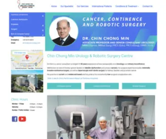 CCmurology.com(Chin Chong Min Urology & Robotic Surgery Centre) Screenshot