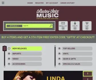 CCmusic.com(Music From Every Era and Genre in Every Format) Screenshot