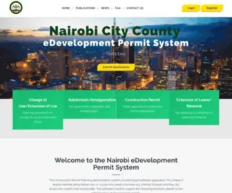 CCN-ECP.or.ke(Nairobi City County) Screenshot