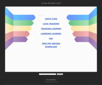CCna-Study.com(ccna study) Screenshot