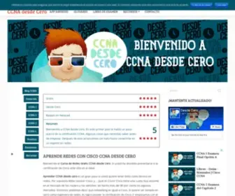 CCnadesdecero.es(▷ CCNA desde Cero) Screenshot