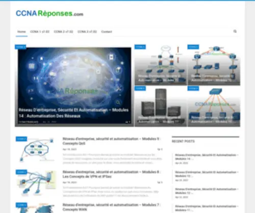 CCnareponses.com(CCNA Réponses) Screenshot