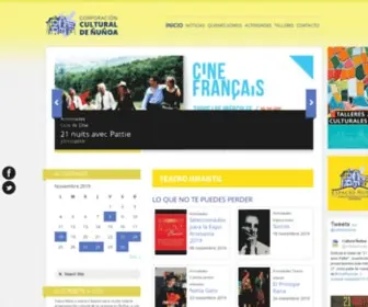 CCN.cl(Corporación Cultural de Ñuñoa) Screenshot