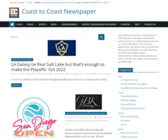 CCnewspaper.com(Coast to Coast Newspaper) Screenshot