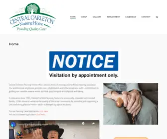 CCNH.ca(Central Carleton Nursing Home) Screenshot