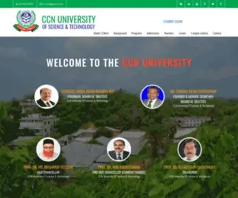 CCnust.edu.bd(CCN University) Screenshot