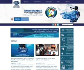 CCO.gov.co(Comisión Colombiana del Océano) Screenshot